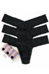 Hanky Panky  3 Pack Low Rise Thongs